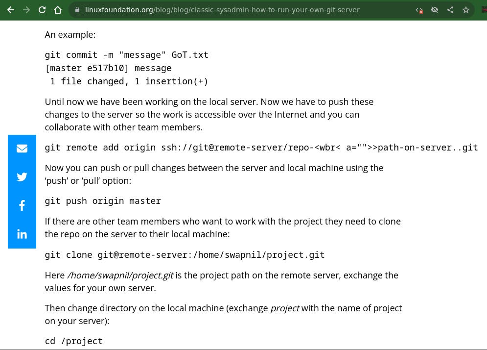 Githost Host your own git repositories - by John (jc) Comeau