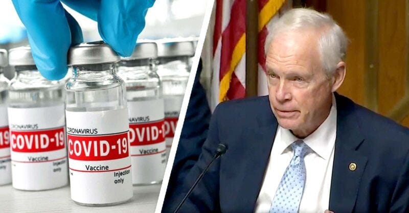 covid vaccines and ron johnson