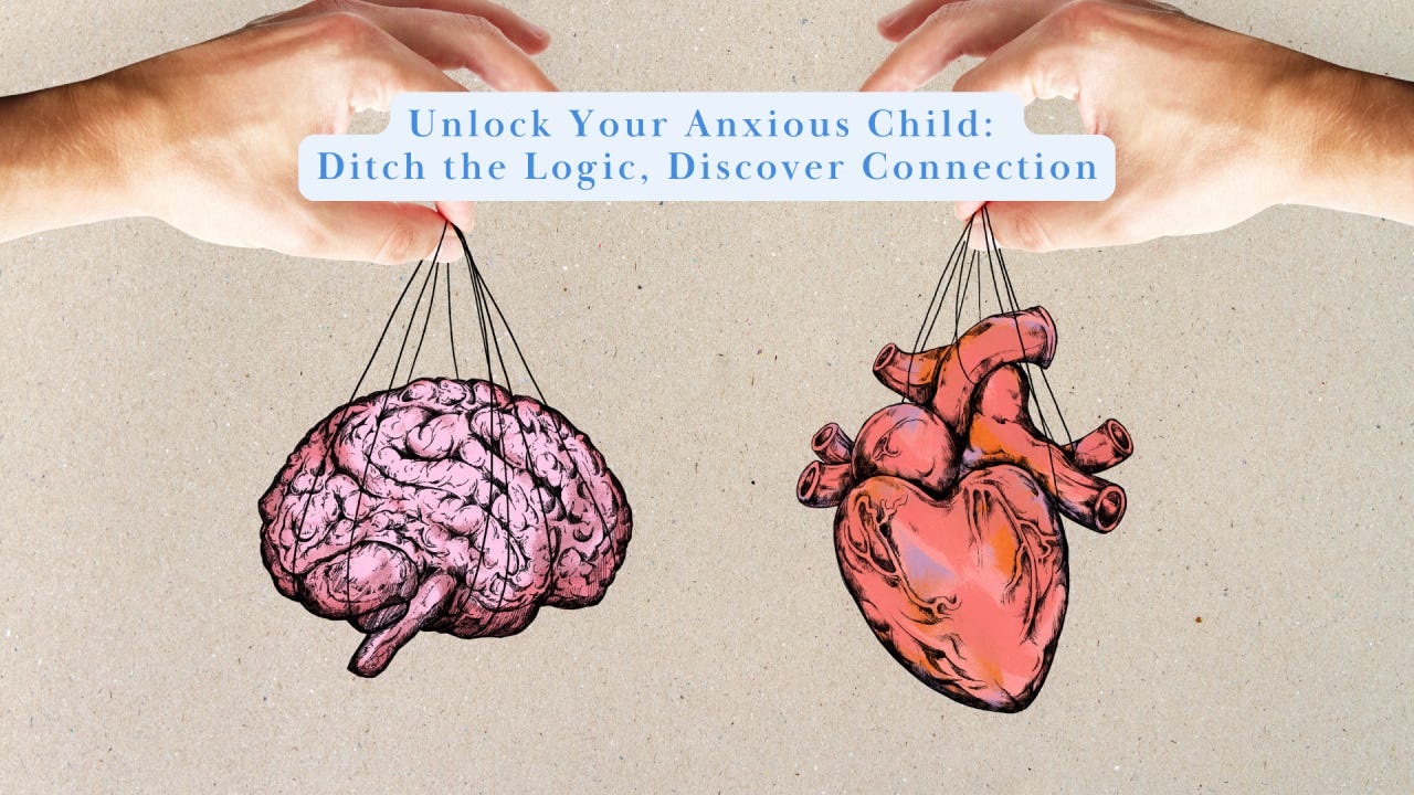 Stop Explaining, Start Connecting: Why Logic Doesn't Soothe Your Anxious Child (and What Truly Does) Stop Explaining, Start Connecting: Why Logic Doesn't Soothe Your Anxious Child (and What Truly Does)
