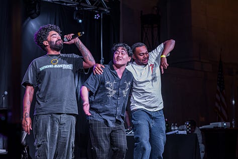 Old Chingu x Tyler Parker (and friends) performing live at Wide Awake Festival.