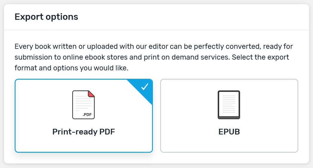 A quick and easy way to format your ebook and paperback files
