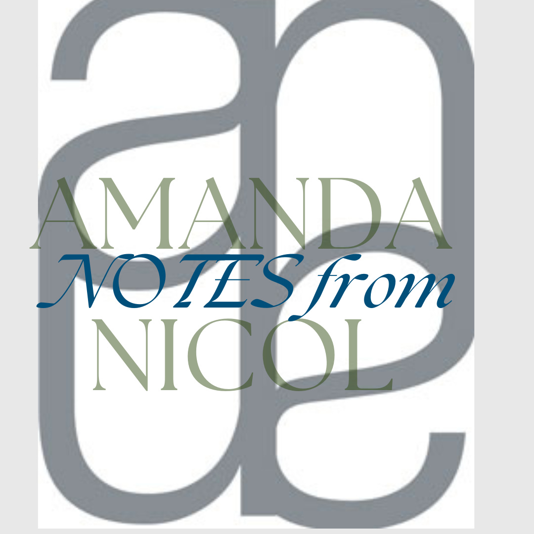 Notes From Amanda Nicol