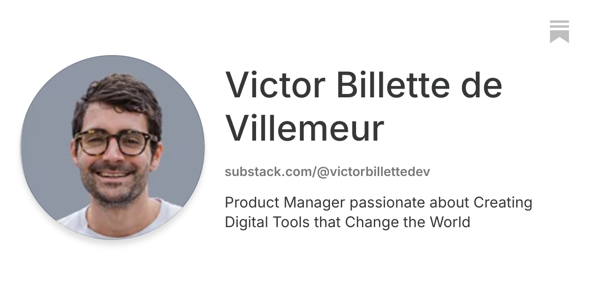 Victor Billette de Villemeur | Substack