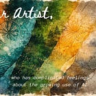 Dear Artist who has complicated feelings about the growing use of AI