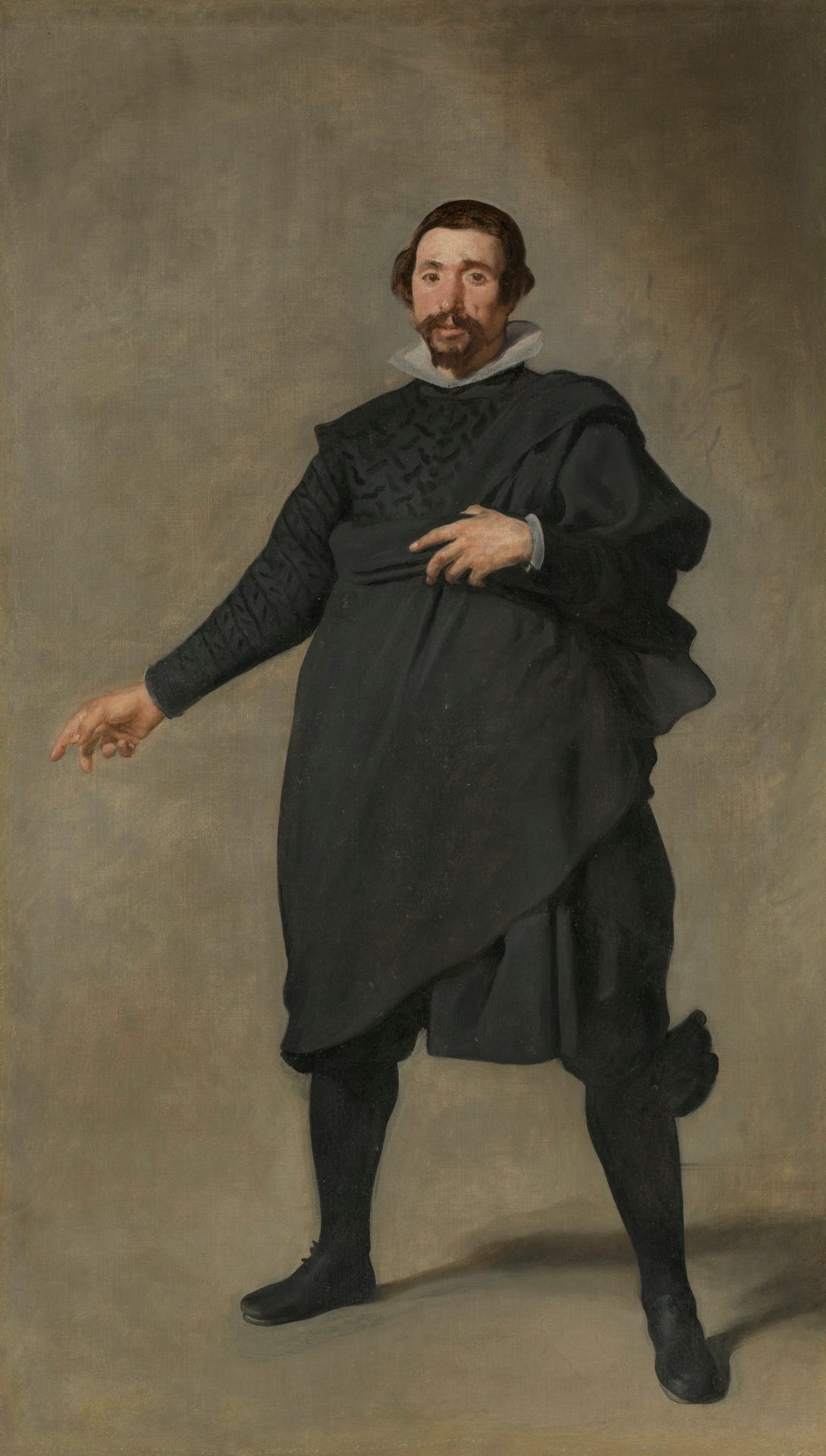 Velazquez portrait of the jester Pablo de Valladolid
