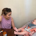 CIRCLING BACK: Hi, it's me, making mom friends. 