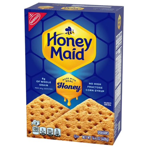 A box of Honey Maid graham crackers