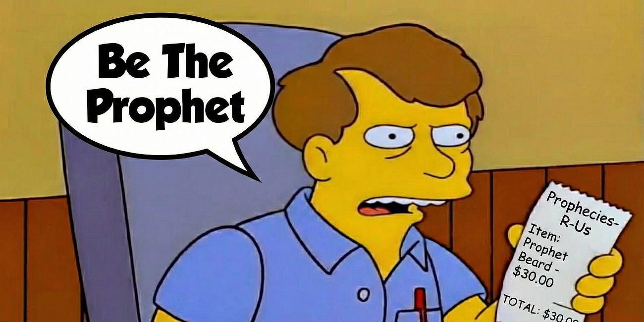 Behind the Beard: Why I Put on A Prophet Costume to Predict the Fall of Trump