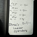 Dirac's Algebraic Hilbert space.