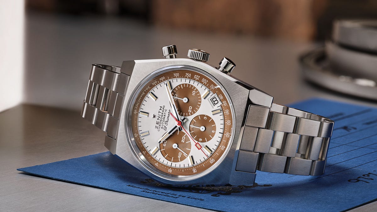 Zenith revives the Primero with a tropical paint job