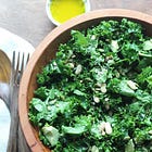 Erewhon Copycat Kale with White Bean Salad and Seeds
