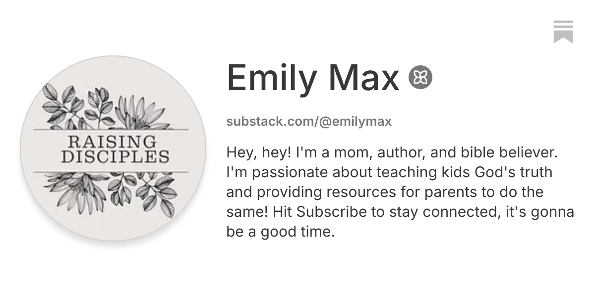 Emily Max | Substack