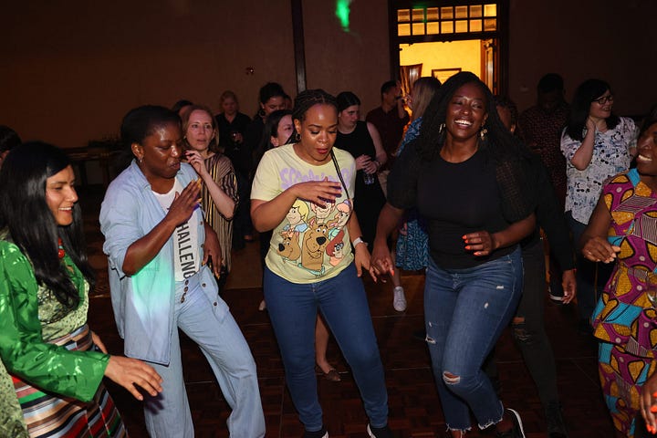 Photos of groups from our multinational gathering