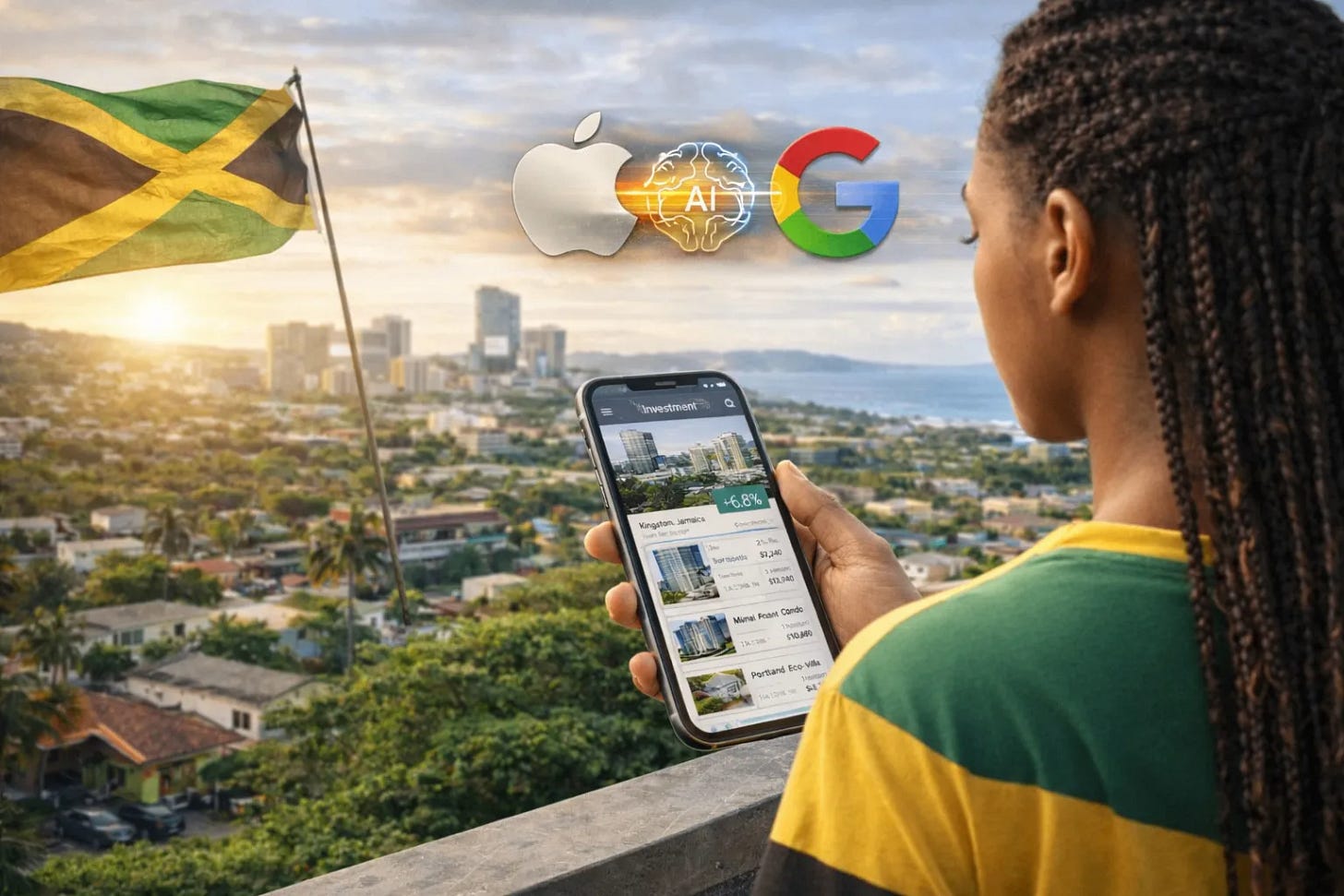 Apple and Google Join Forces on AI — Why This Quiet Deal Changes How Jamaica Is Searched