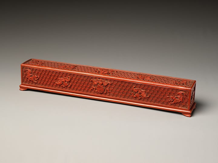 Photo 1-Chinese 18th C- Gift of A. W. Bahr, 1958, Photo 2- Japanese, 17th C-Gift of Mrs. George A. Crocker (Elizabeth Masten), 1937, Photo 3- Japanese, 19th C-Gift of Mrs. George A. Crocker (Elizabeth Masten), 1937, Photo 4- Korean, 15th-16th C, Gift of Florence and Herbert Irving, 2015