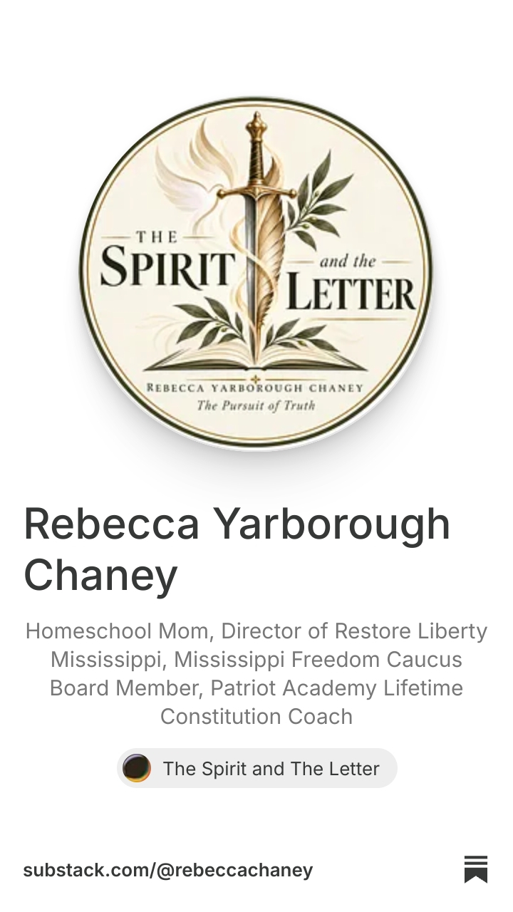 Rebecca Yarborough Chaney | Substack