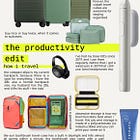 The productivity edit #4 | Dec 6th, '24 | Travelmaxxing