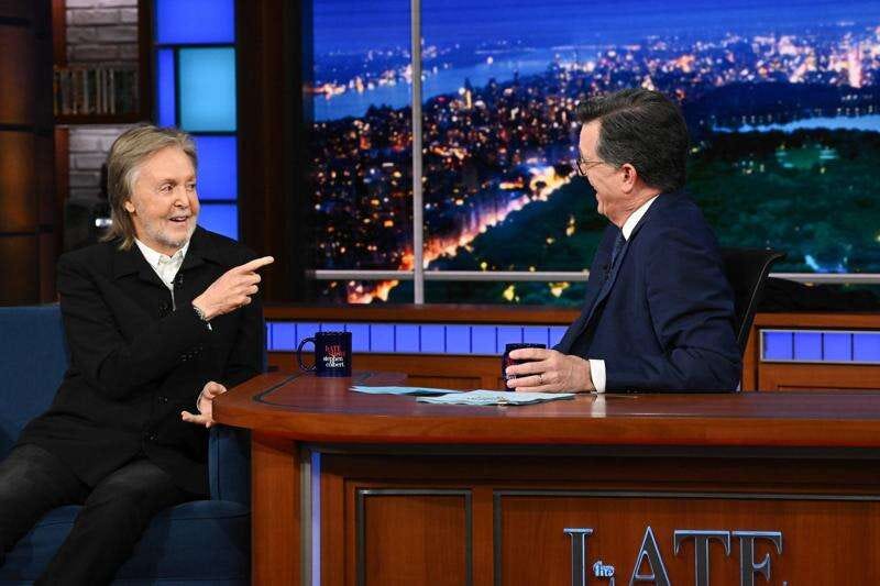 Paul McCartney helps Stephen Colbert say goodbye to 'The Late Show' in ambitious final show Paul McCartney helps Stephen Colbert say goodbye to 'The Late Show' in ambitious final show