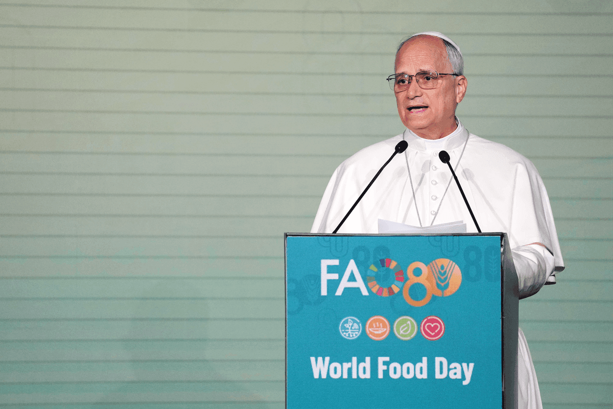 World hunger is 'collective failure,' Pope Leo says on World Food Day | The  Catholic Register