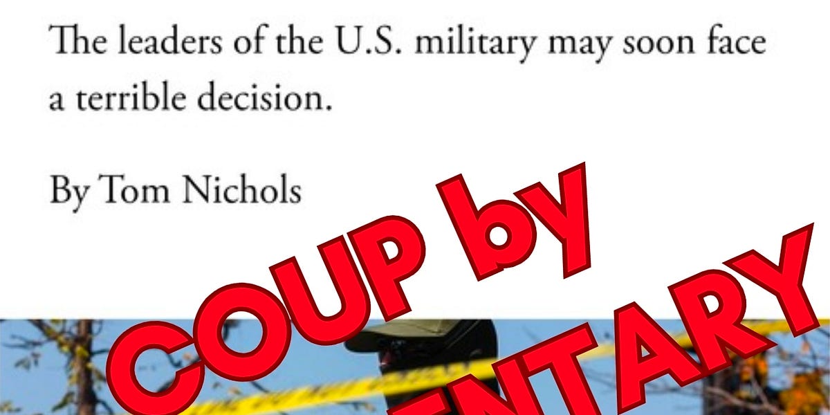 Defying the Commander in Chief Is Not Heroism &mdash; It&rsquo;s Treason