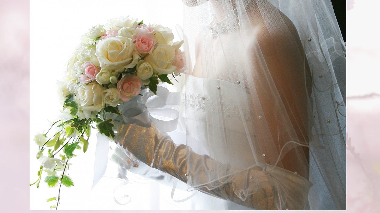 Bride with bouquet Bride with bouquet
