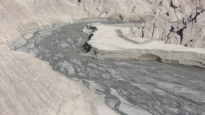 The Amirkabir dam following a drought crisis in Tehran, Iran, November 11, 2025. (WANA via REUTERS). The Amirkabir dam following a drought crisis in Tehran, Iran, November 11, 2025. (WANA via REUTERS).