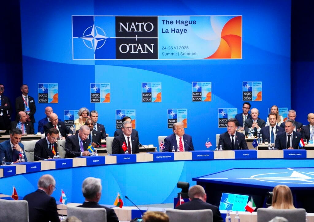 World leaders gather for the NATO Summit in The Hague, 2025, to discuss international defense and security matters World leaders gather for the NATO Summit in The Hague, 2025, to discuss international defense and security matters