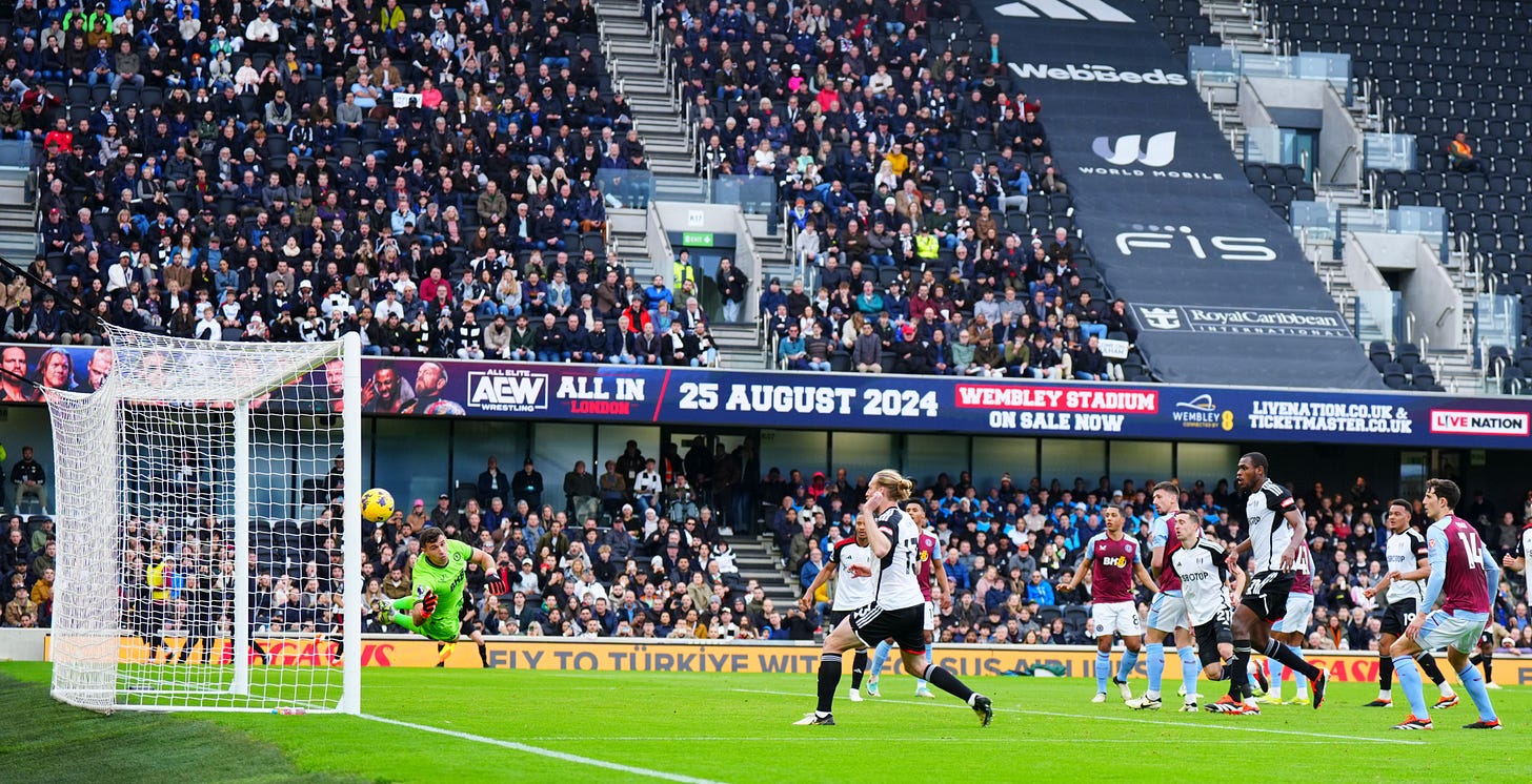 Fulham FC - Fulham 1-2 Aston Villa