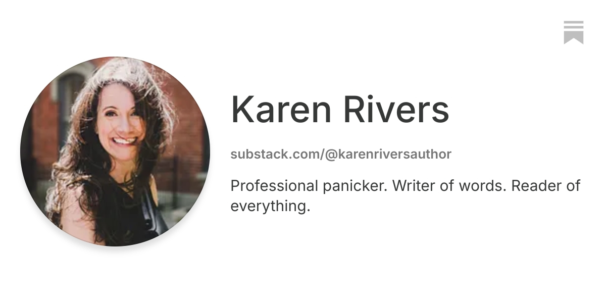 Karen Rivers | Substack