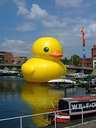 Rubber Duck (sculpture) - Wikipedia