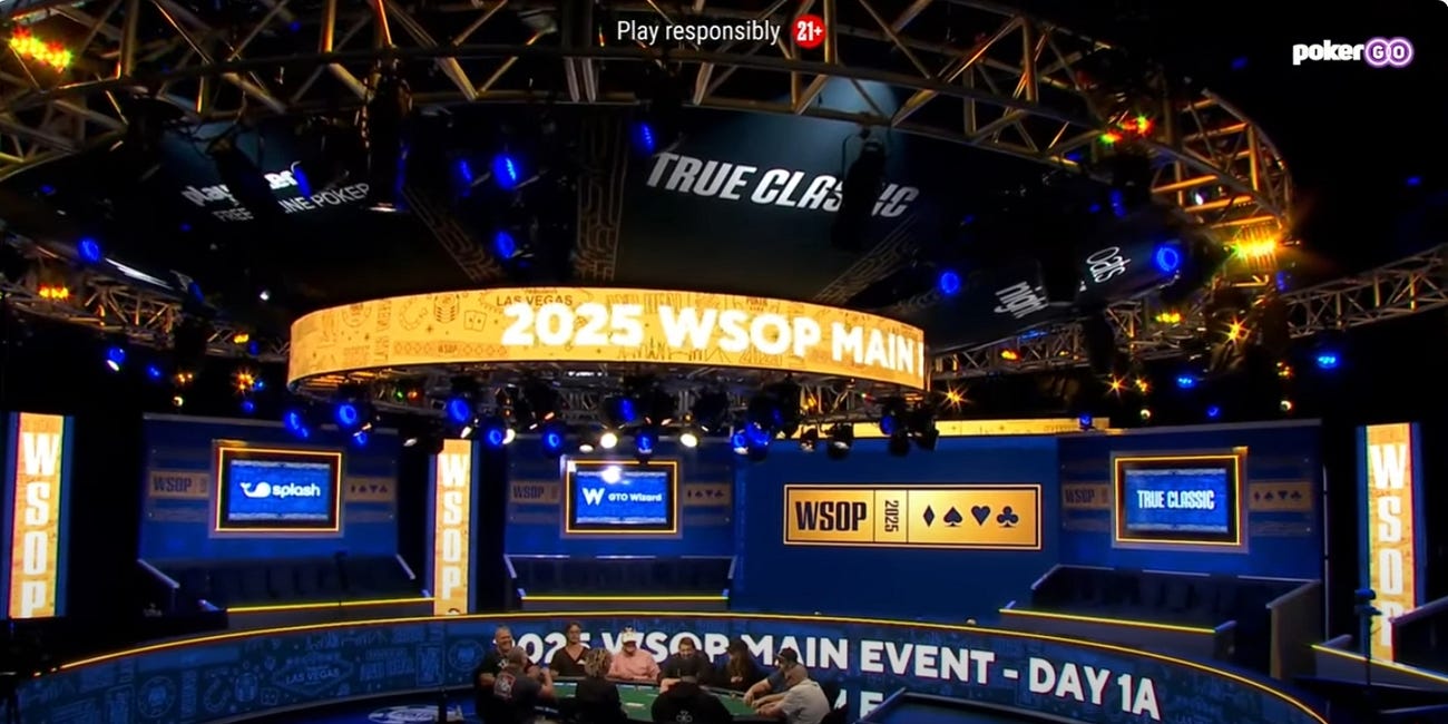 Punt of the World Series Main Event