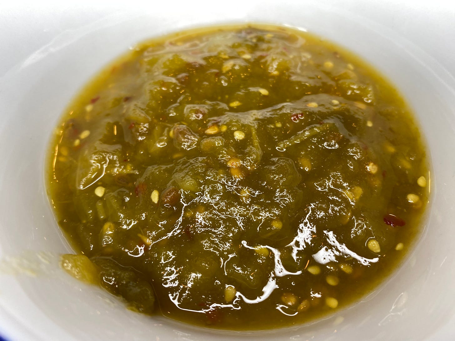 green tomato chutney