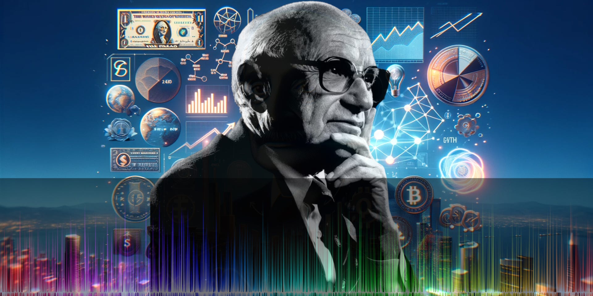 Cover image for Milton Friedman's Vision: Navigating Econ| GratitudeSeries 51/60