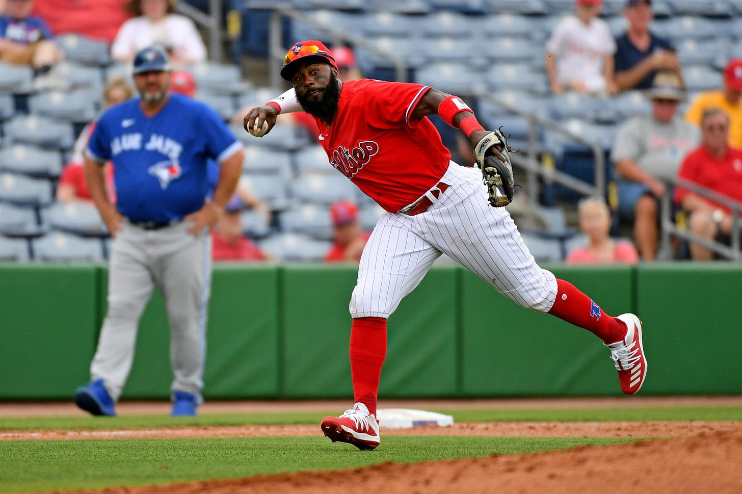 Finally healthy, Josh Harrison goes all out for roster spot with Phillies -  The Athletic