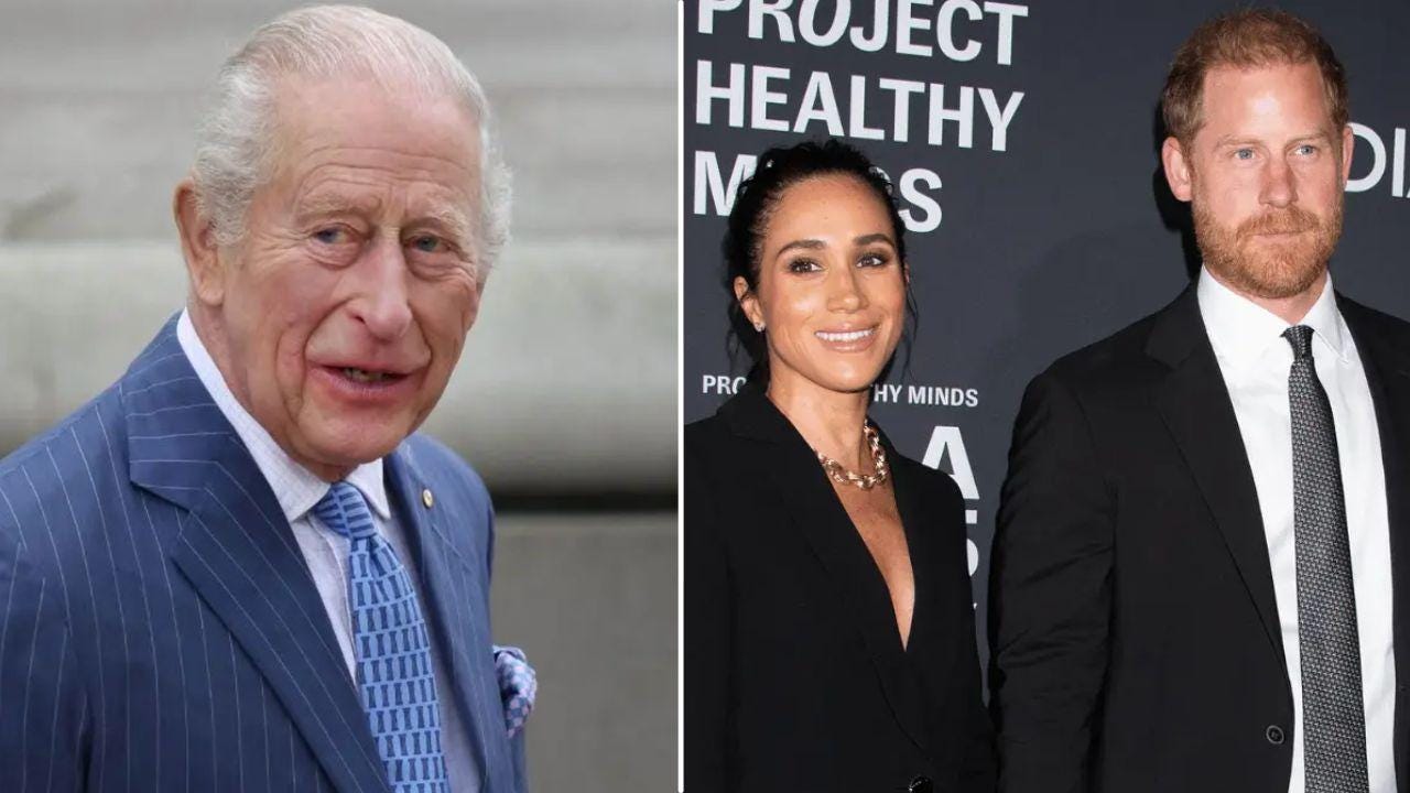 Image of A guidance letter made public and written on King Charles' authority confirms Prince Harry and Meghan Markle remain non-working royals to be treated as private citizens.