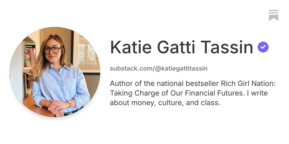 Katie Gatti Tassin | Substack