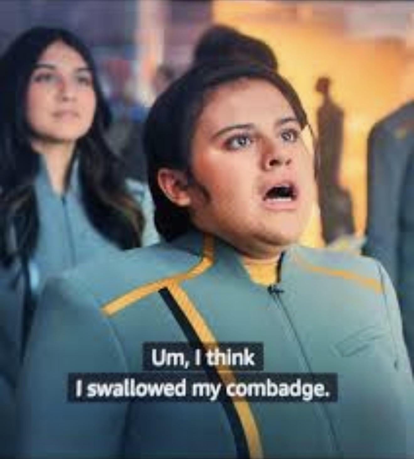What is the medical treatment for swallowing a comm badge? : r/ShittyDaystrom What is the medical treatment for swallowing a comm badge? : r/ShittyDaystrom