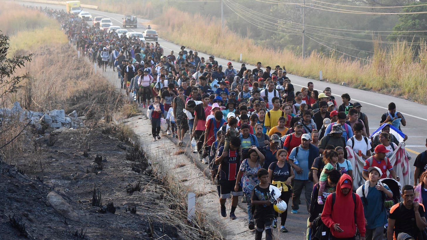 Migrant caravan regroups in Mexico after government promise of papers falls  through | WJTV