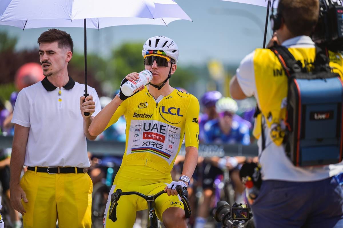 12/07/2026 – Tour de France 2026 – Étape 9 - Malemort > Ussel (154,6 km) - Tadej POGACAR (UAE TEAM EMIRATES XRG) 12/07/2026 – Tour de France 2026 – Étape 9 - Malemort > Ussel (154,6 km) - Tadej POGACAR (UAE TEAM EMIRATES XRG)