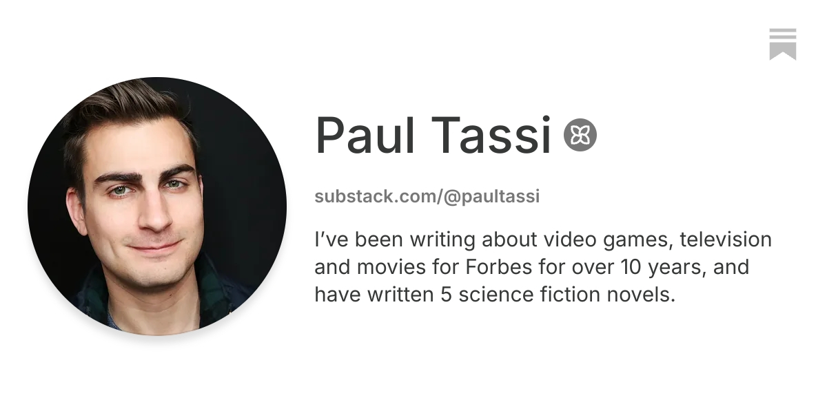 Paul Tassi | Substack