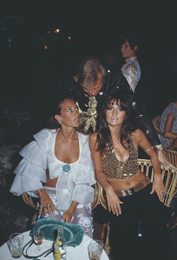 Marisa Berenson In Capri by Slim Aarons