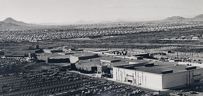 Paradise Valley Mall is seen in February 1979.