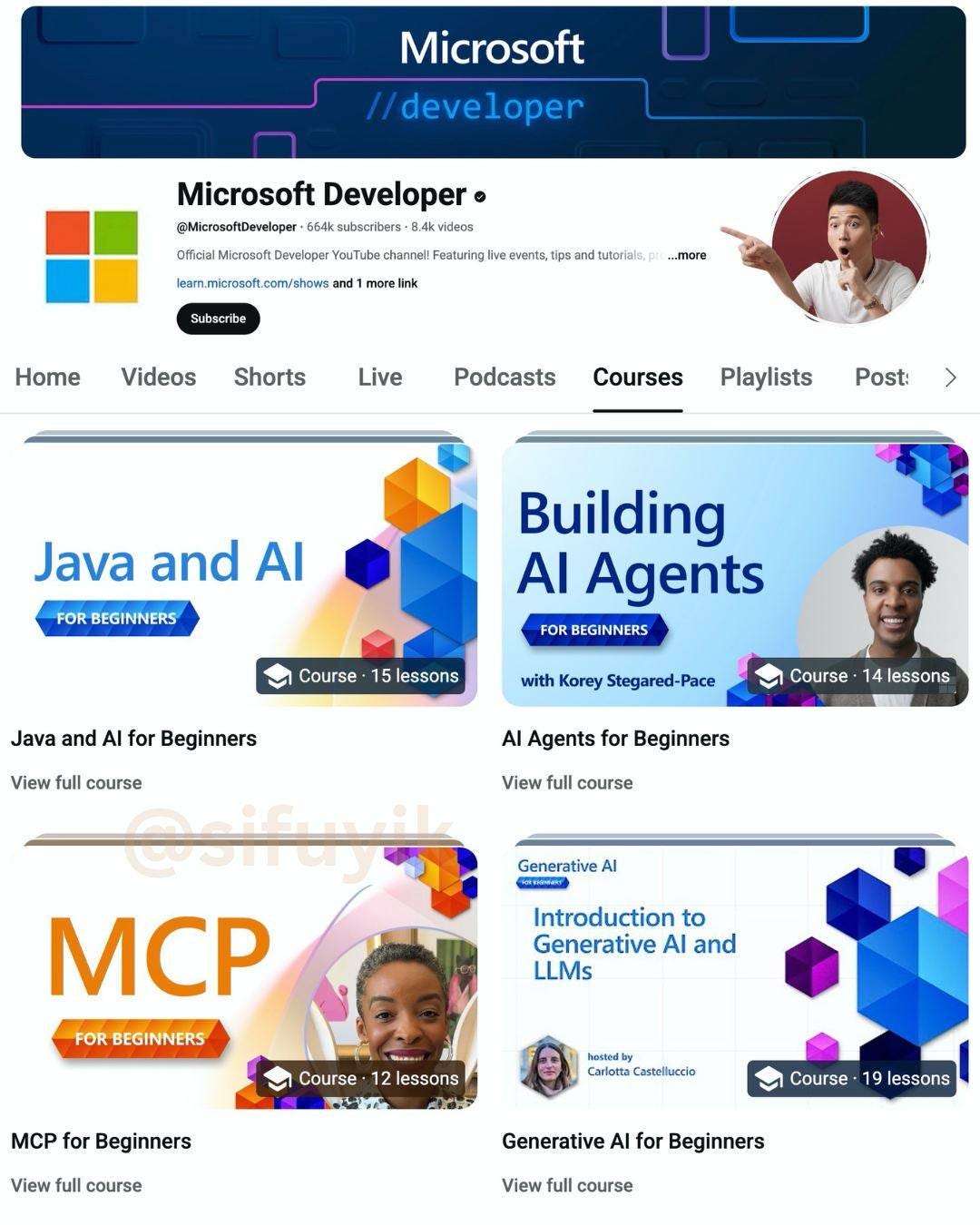 Microsoft just dropped 4 FREE AI courses for Beginner 👇🏻