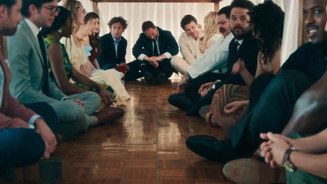 Amazing how the only folks to look/crawl under the table were the cast of  the show : r/TheBear