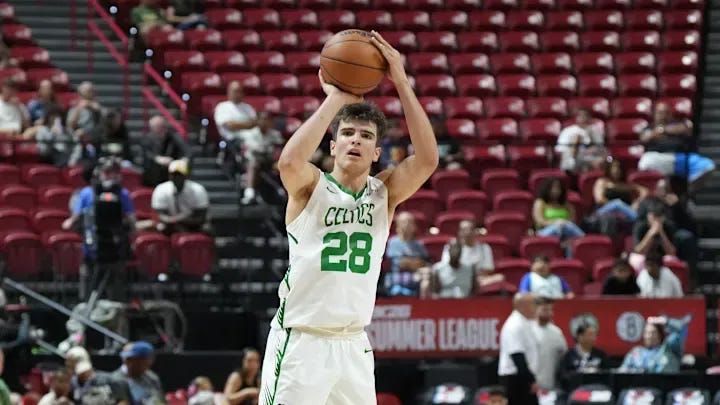 Boston Celtics rookie forward Hugo Gonzalez