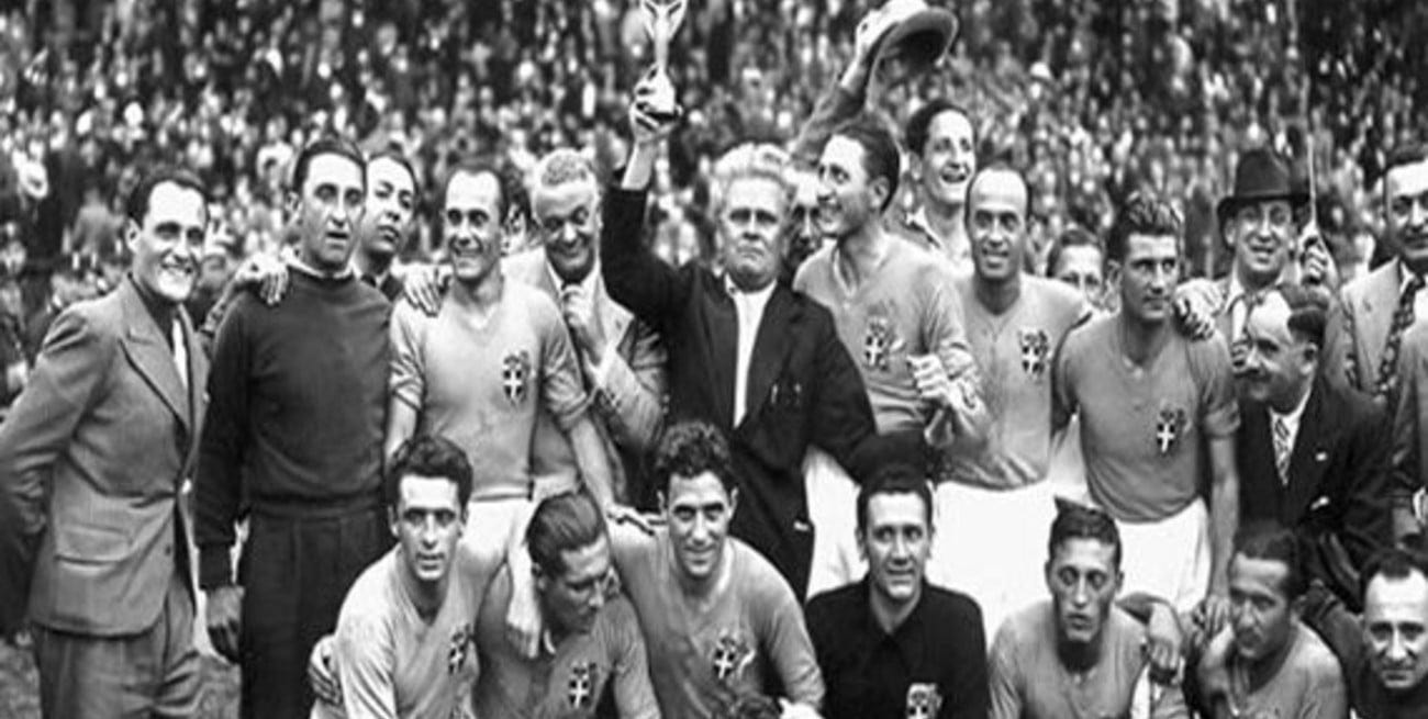 Italia 1934: el “mundial de Mussolini” fue la primera vez que hubo  jugadores tatengues y sabaleros