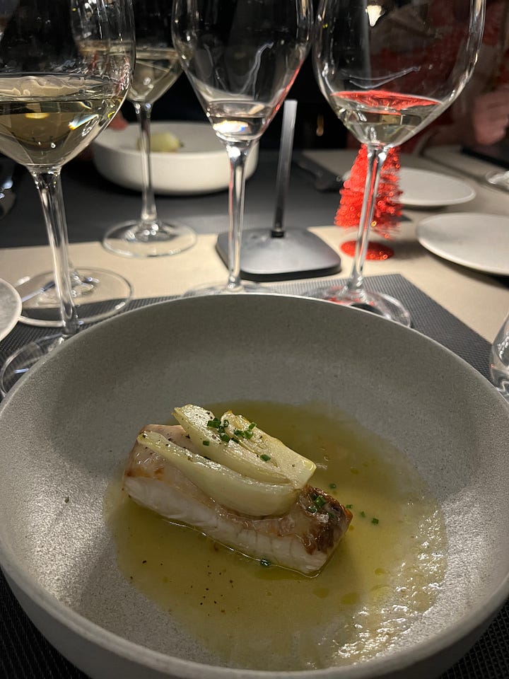 Tasting menu at Merceri food & drink