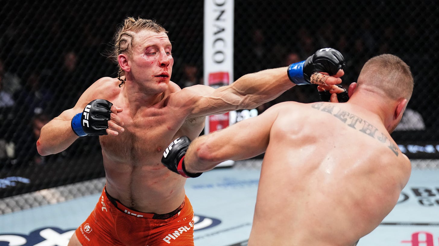 Paddy Pimblett Congratulates Justin Gaethje on Winning UFC 324 Title Fight, 'Better Man Won'