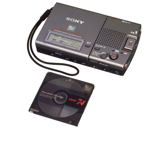 Visual Guide to Sony's MiniDisc (1992–2006)