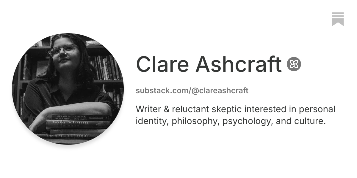 Clare Ashcraft | Substack